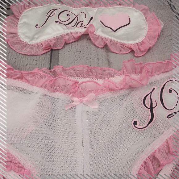 O/S Dreamgirl "I do" bridal panty gift set - Picture 8 of 12